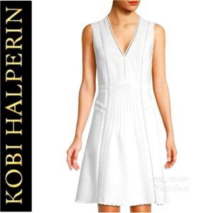Kobi Halperin white Mini dress